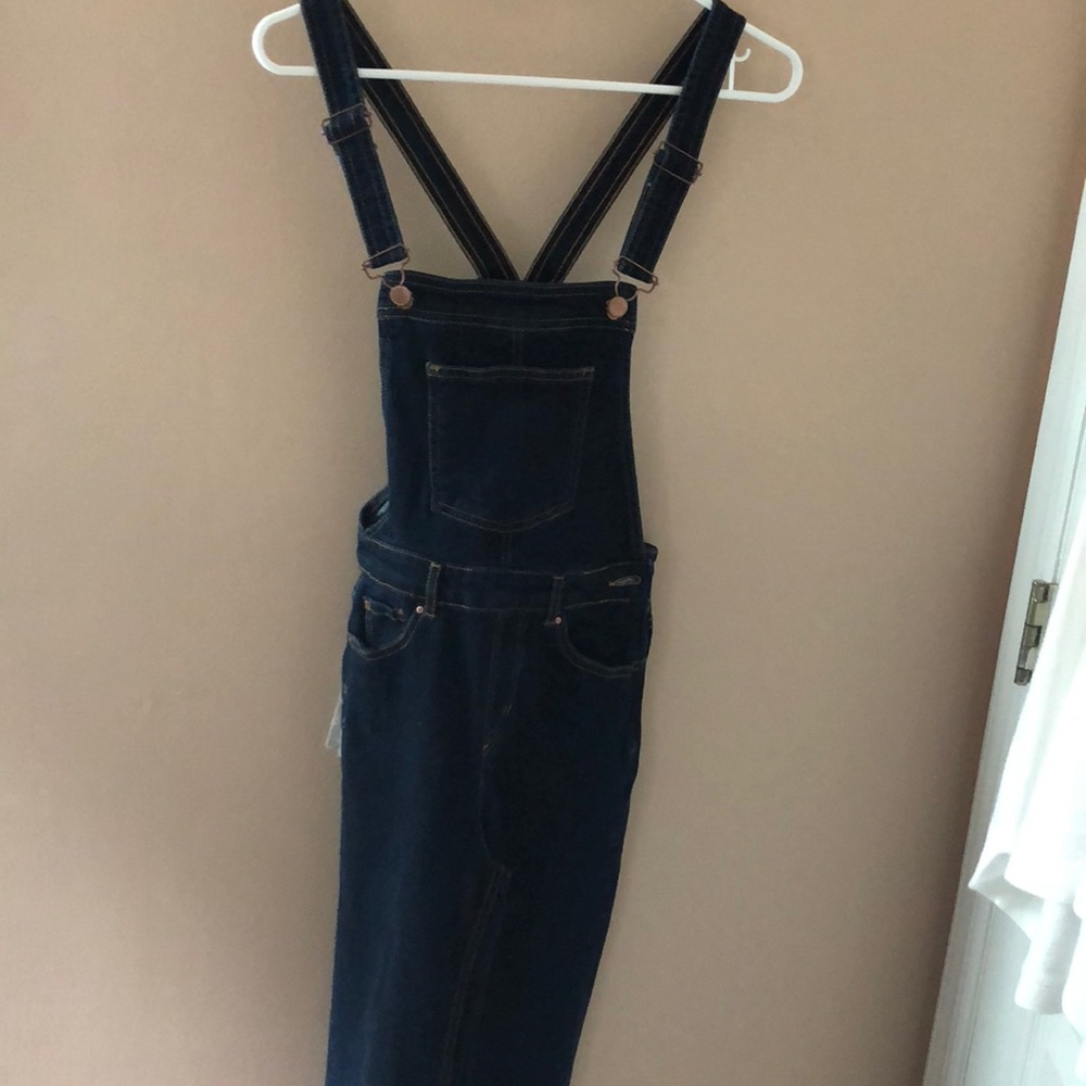NWT Zara Denim Overalls